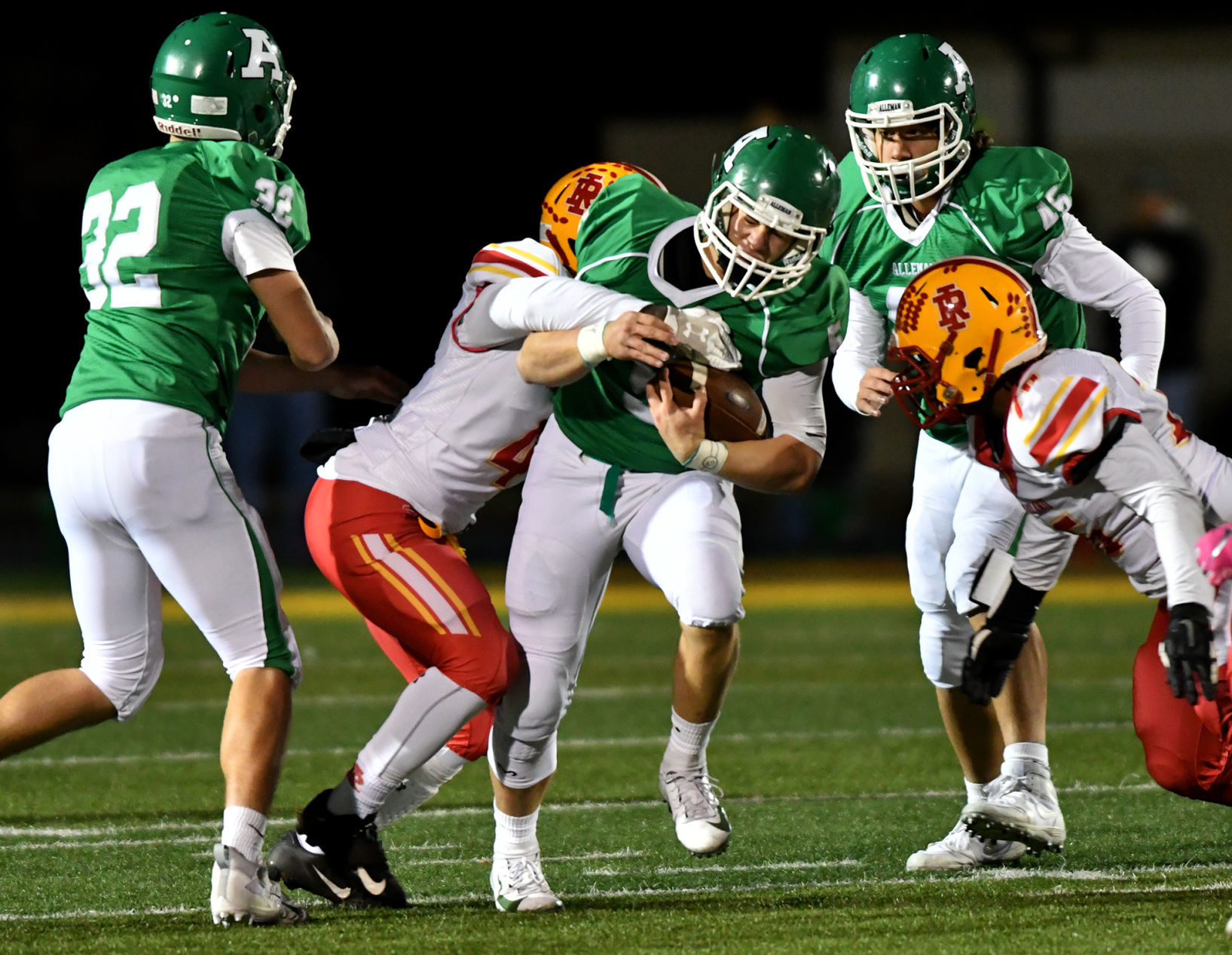 Rock Island vs Alleman football